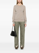 Suéter de cuanto a la tripulación del cuerpo de cachemira de cachemira de extrema