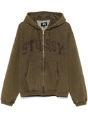 Stussy Logo Cotton Blend Hoodie