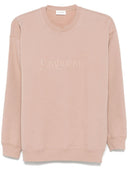 Saint Laurent Logo Cotton Sweatshirt