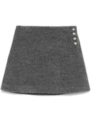 Dunst Wool Mini Skirt