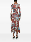 Etro Printed Midi Dress