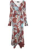 Etro Printed Midi Dress