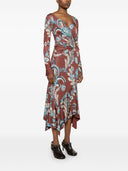 Etro Printed Midi Dress