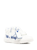 Off White Out Of Office Leather Sneakers