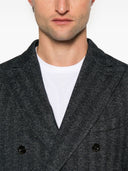 Boglioli Wool And Cotton Double Breasted Jacket