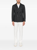 Boglioli Wool And Cotton Double Breasted Jacket