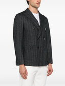 Boglioli Wool And Cotton Double Breasted Jacket