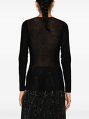 Jean Paul Gaultier Morphing Pinstripes Top