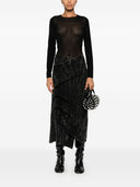 Jean Paul Gaultier Morphing Pinstripes Top