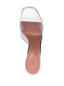 Amina Muaddi Lupita Glass Mules