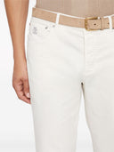 Brunello Cucinelli Gabardine Cotton Trousers