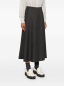 Brunello Cucinelli Wool Flute Skirt