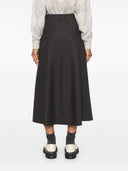 Brunello Cucinelli Wool Flute Skirt