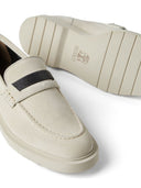 Brunello Cucinelli Suede Penny Loafer
