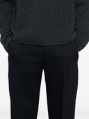 Emporio armani lana mezcla pantalones