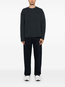 Emporio armani lana mezcla pantalones
