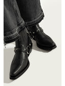 Ganni Western Leather Chelsea Boots