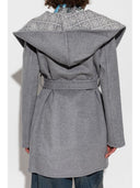 Tory Burch Wool Hooded Coat
