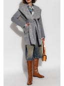 Tory Burch Wool Hooded Coat