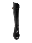 Tory Burch T Lock Leather Riding Boots
