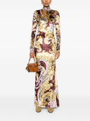 Etro Printed Long Dress