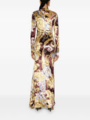 Etro Printed Long Dress