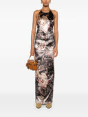 Etro Printed Long Dress