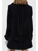 Givenchy Wool Cropped Caban Coat