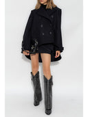 Givenchy Wool Cropped Caban Coat
