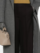 Fendi Wide Leg Wool Trousers