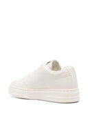 E 'Clat Logo Leather Sneakers