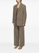 Studio Nicholson Wool Single Breasted Blazer Jacket