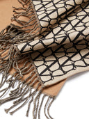 Valentino Toile Iconographe Wool Poncho