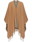 Valentino Toile Iconographe Wool Poncho