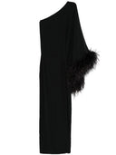Taller Marmo Main Fethered Long Dress