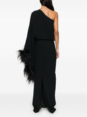 Taller Marmo Main Fethered Long Dress