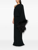 Taller Marmo Main Fethered Long Dress