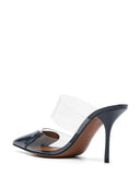 Alaia Le Cœur Patent Leather Mules