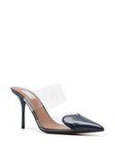 Alaia Le Cœur Patent Leather Mules