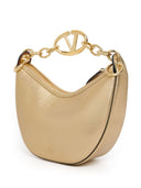 Valentino Garavani V Logo Moon Mini Leather Hobo Bag