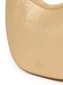 Valentino Garavani V Logo Moon Mini Leather Hobo Bag