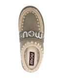 Zapatillas de logotipo de metal de muescas de mou bounce
