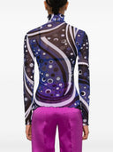 Pucci Printed Nylon Top