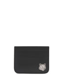 Maison Kitsune 'Fox Head Leather Card Case