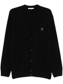 Maison Kitsune' Fox Head Wool Cardigan
