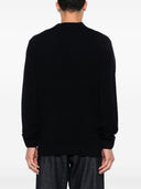 Maison Kitsune' Fox Head Wool Cardigan