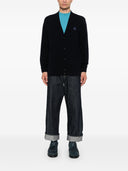 Maison Kitsune' Fox Head Wool Cardigan
