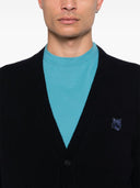 Maison Kitsune' Fox Head Wool Cardigan