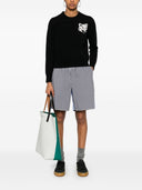 Maison Kitsune' Fox Head Wool Jumper