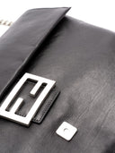 Fendi Baguette Large Leather Shoulder Bag